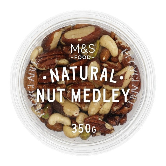 M&S nut medley 350g, imported from the UK