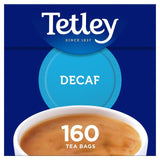 Tetley decaffeinated tea bags 160 pack (British brand)