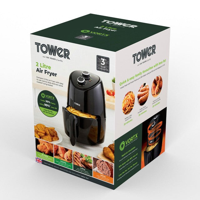 Tower Vortx air fryer 2 litre, UK version