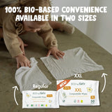 Naty XXL baby wipes 50pk, imported from the UK