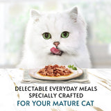 Gourmet Perle Senior 7+ Chef's Collection in Gravy wet cat food 60 x 85g, UK version