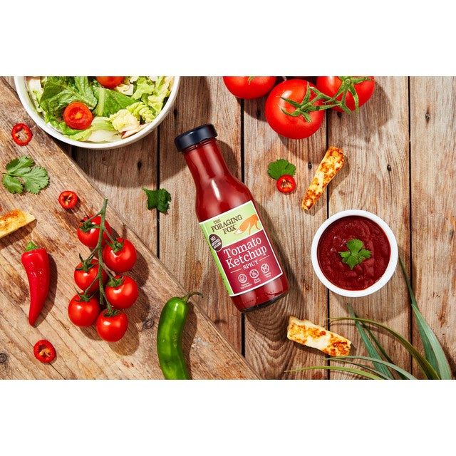 The Foraging Fox spicy tomato ketchup 285g (British brand)