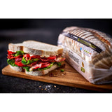 M&S soft white farmhouse bread loaf 400g, imported from the UK