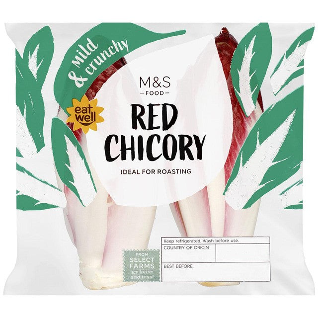 M&S Red Chicory 140g, imported from the UK