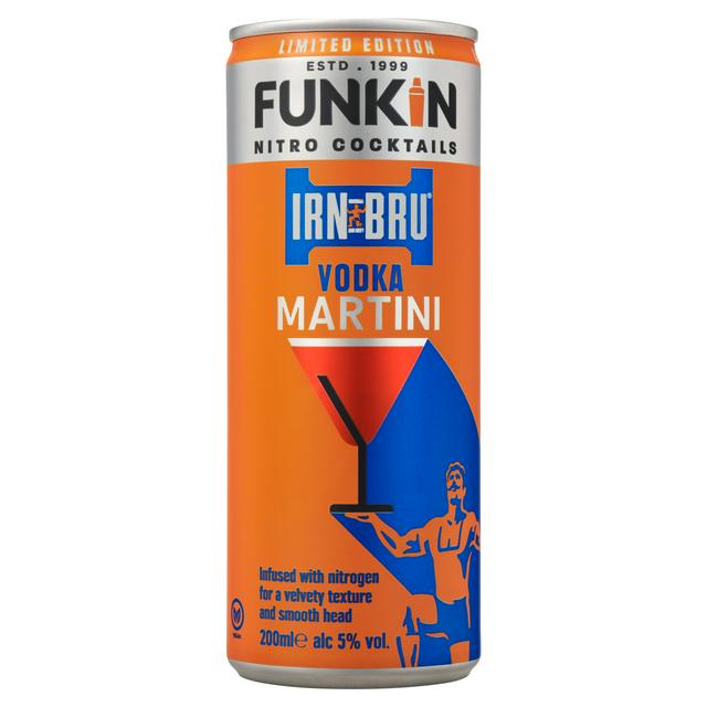 Funkin Nitro Cocktails Irn Bru Vodka Martini Limited Edition 200ml