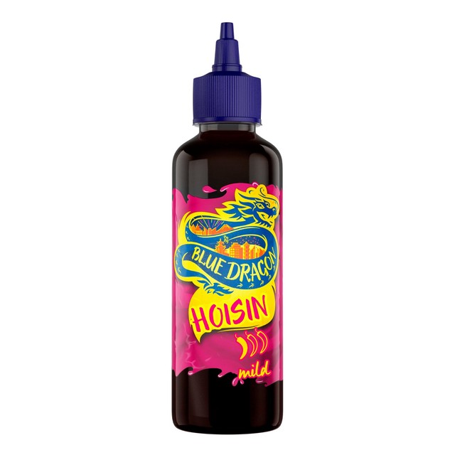 Blue Dragon hoisin sauce sweet Chinese sauce (British brand)