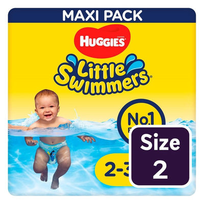 Huggies Little Swimmers Couches de bain pour bébé Taille 2-3