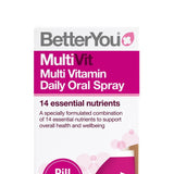 Better You multivitamin oral spray blackcurrant and plum flavour 25ml - British product