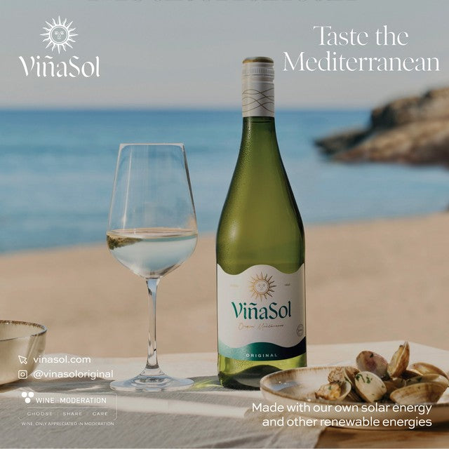 Torres Vina Sol white wine 75cl (British brand)