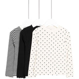 M&S polka dot tops 6-7 years, imported from the UK