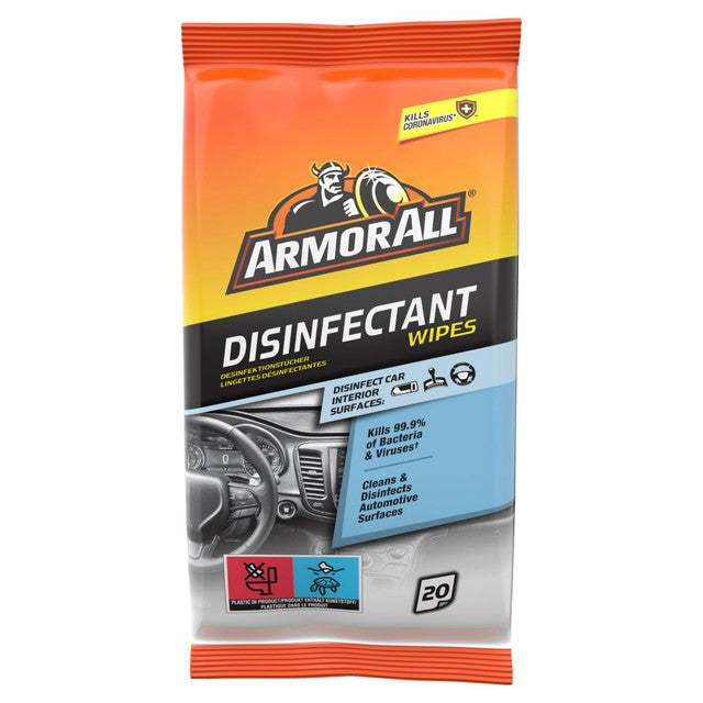 Armor All Disinfectant Flow Wipes 20 pack - British product