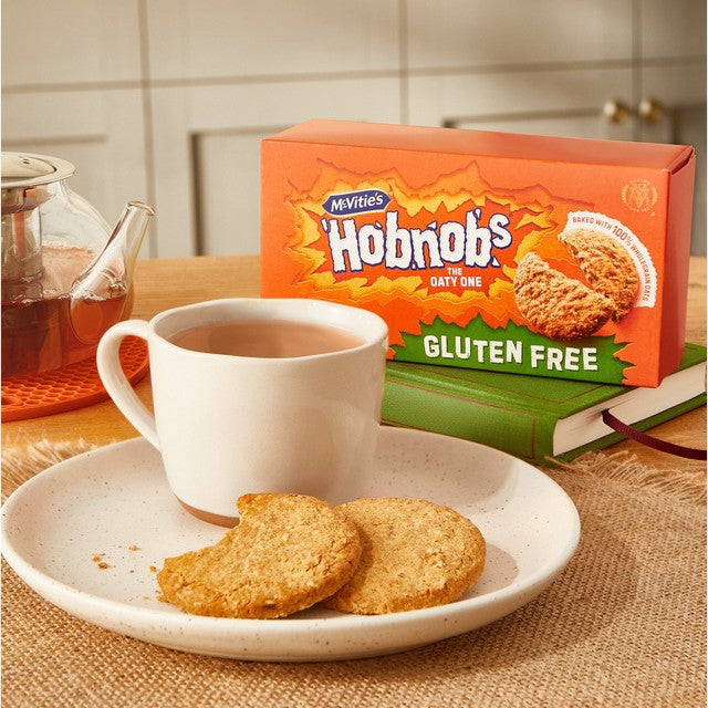 McVitie's Gluten Free Hobnobs biscuits 150g, imported from the UK