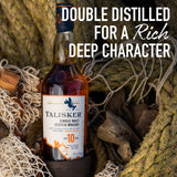 Talisker 10 Year Old Single Malt Scotch Whisky 70cl (British brand)