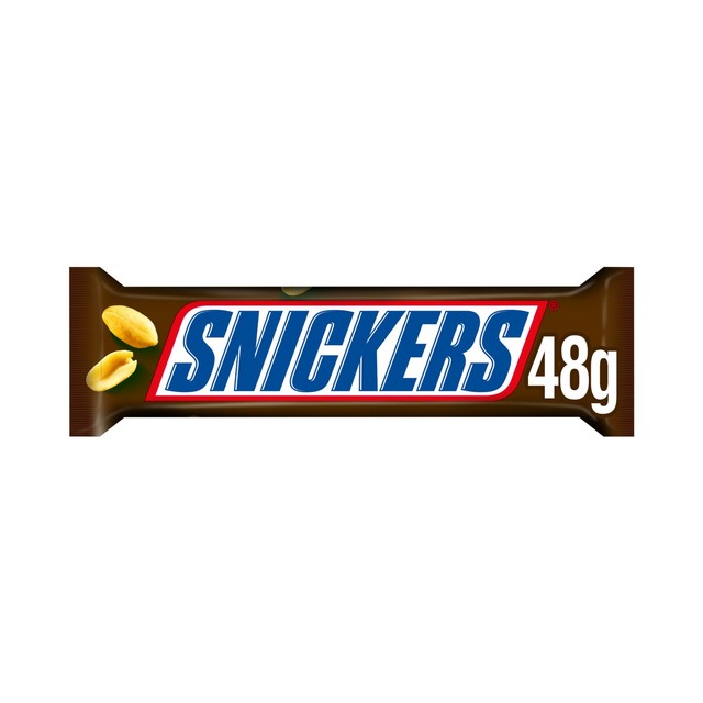 Snickers chocolate bar single, UK version