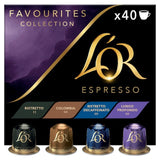 L'OR Favourites Assortment coffee pods 40 pods, UK version