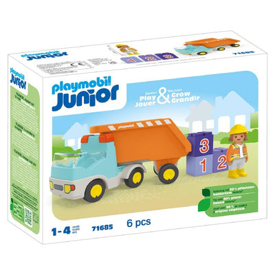 M&S Playmobil 71685 Camion Benne JUNIOR - Acheter en ligne chez McGrocer