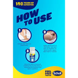 Scholl cracked heel repair restoring balm stick (British brand)