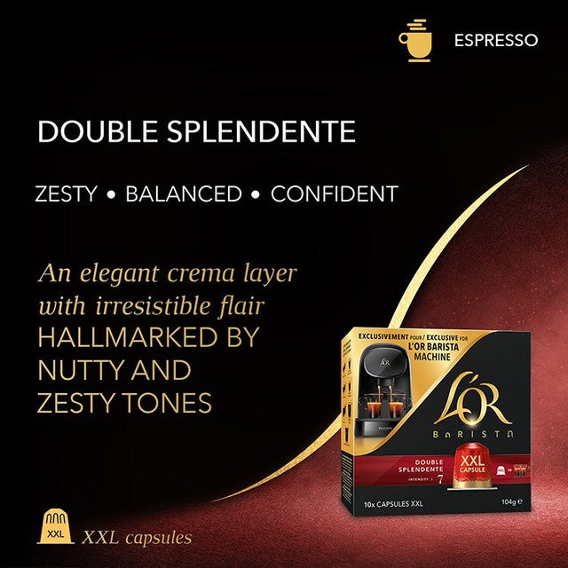 L'OR Barista Double Espresso Coffee Pods 10 Pack, UK version