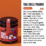 The Woolf's Kitchen Sticky Chilli Oil 190ml (British brand)