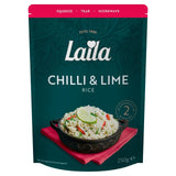 Laila chilli and lime microwave rice 250g, UK version