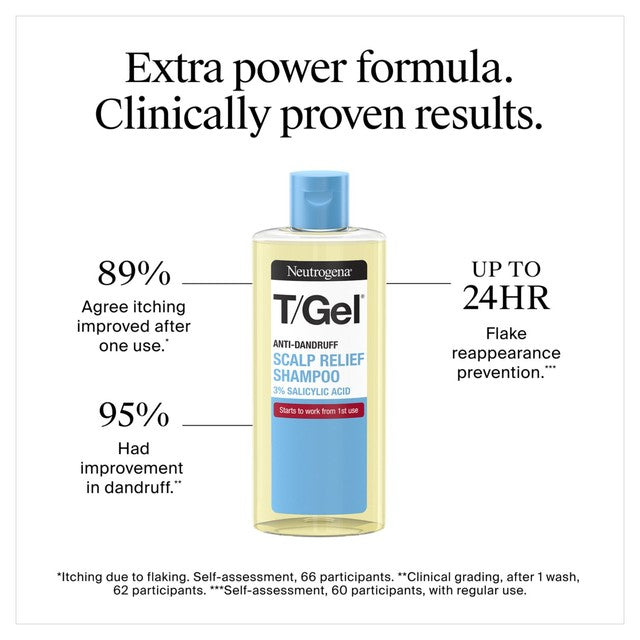 Neutrogena T/Gel anti-dandruff scalp relief shampoo - British product
