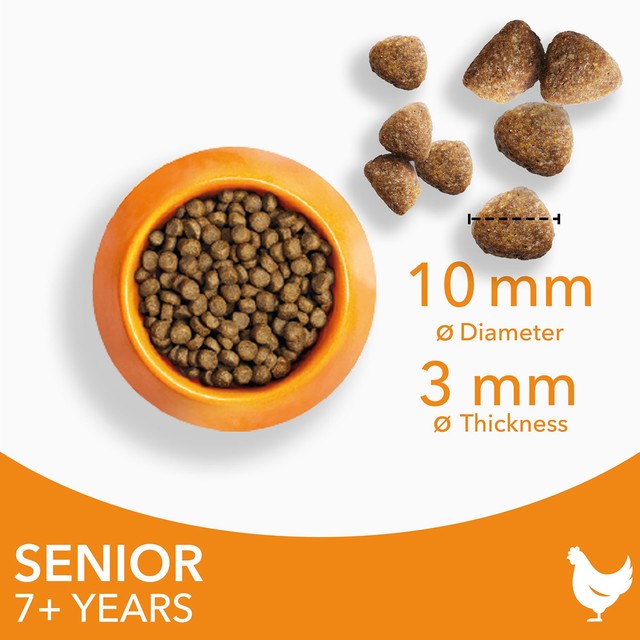 Iams senior cat food with fresh chicken 800g, UK version