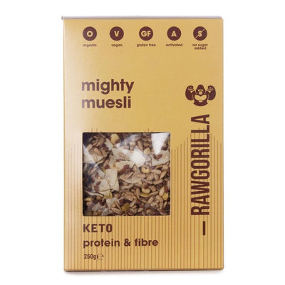 M&S Raw Gorilla Mighty Muesli Keto Grain-Free Muesli 250g- Buy online at McGrocer