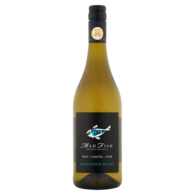 Mad Fish Sauvignon Blanc white wine 75cl, imported from the UK