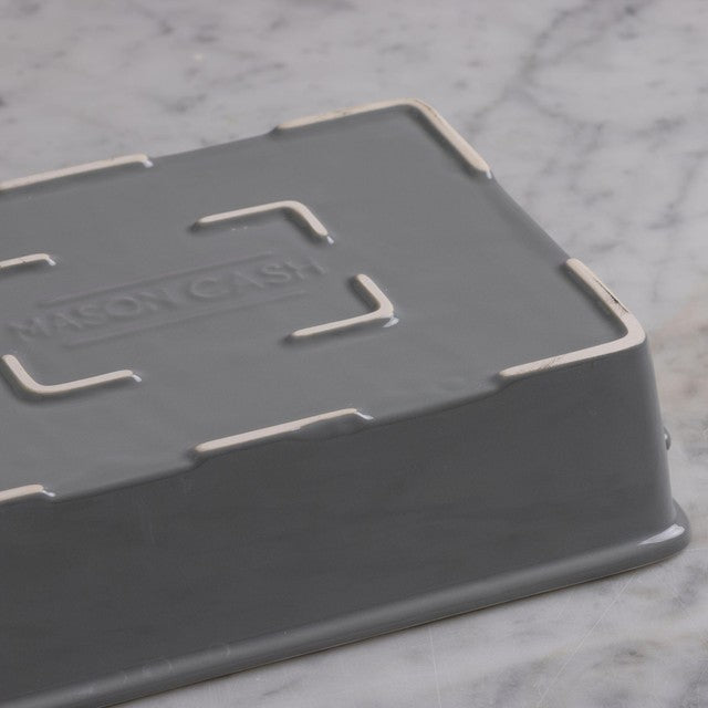 Mason Cash stoneware lasagne dish, imported from the UK