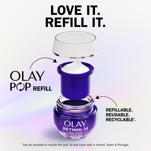 Olay Regenerist Retinol 24 Night Moisturiser 50ml, imported from the UK