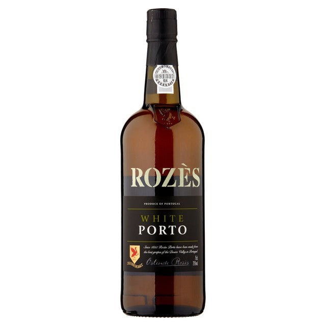 Rozes White Port 75cl, imported from the UK