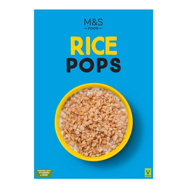 M&S Rice Pops 375g, imported from the UK