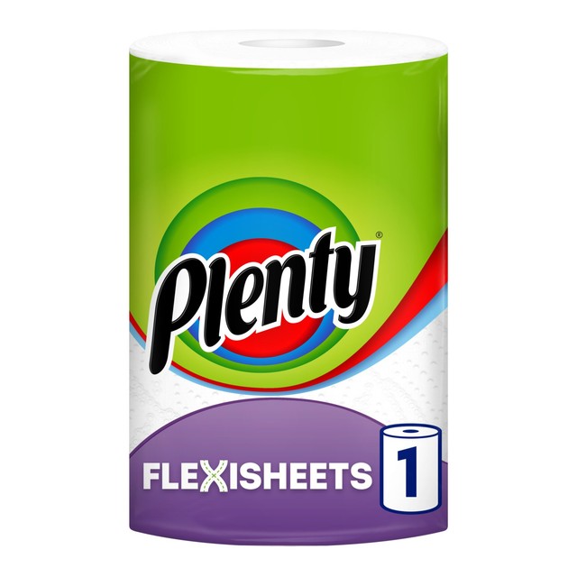 Plenty Flexisheets kitchen roll, imported from the UK