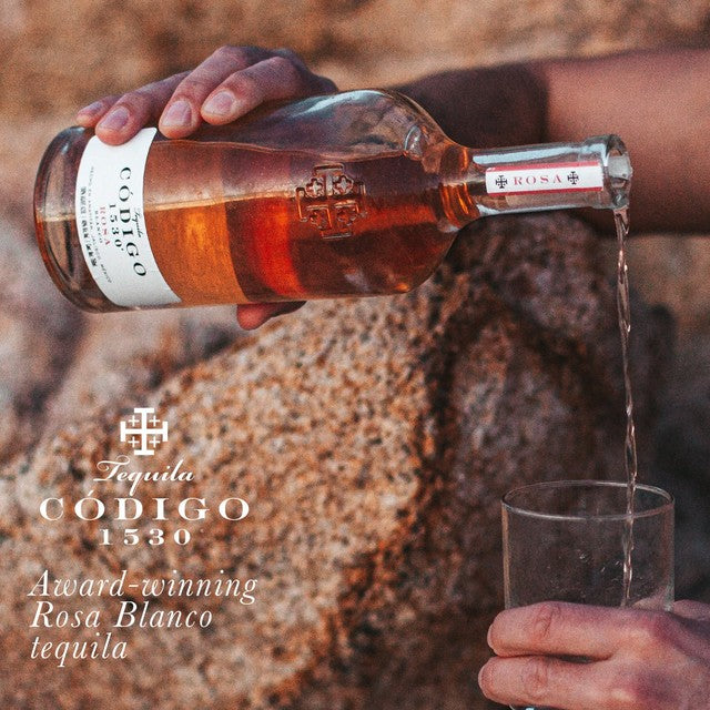 Codigo Rosa Blanco tequila 70cl - British product