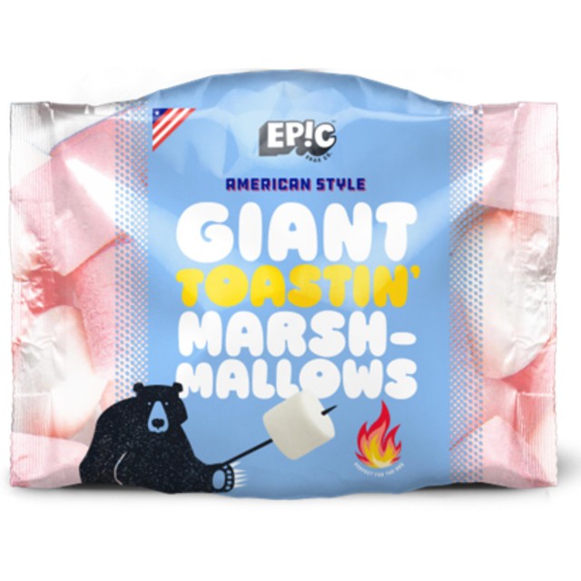 Epic giant toastable marshmallows 500g bag - British product