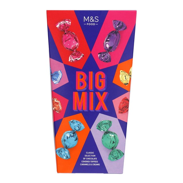 M&S Big Mix assorted chocolates and toffees 650g, imported from the UK