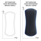 Tangle Teezer large detangling brush blue grey, imported from the UK