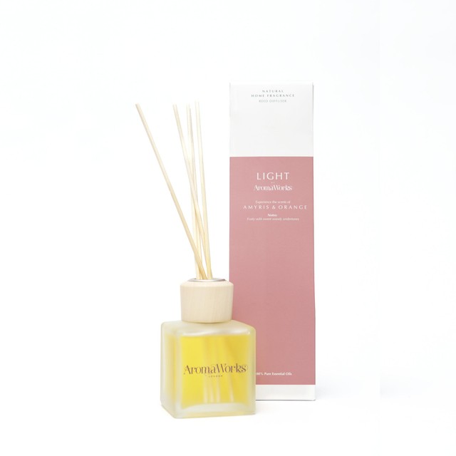 Wax Lyrical reed diffuser Amyris and Orange (British brand)