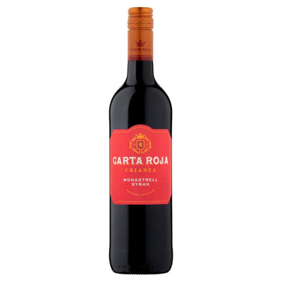 Carta Roja Crianza Monastrell Syrah Red Wine 75cl