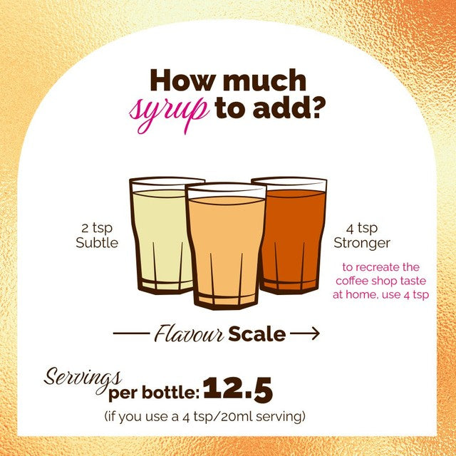 Monin Salted Caramel No Added Sugar syrup 250ml, imported from the UK