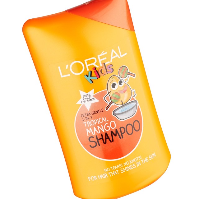 L'Oréal Paris Kids Gentle 2-in-1 Tropical Mango Shampoo 250ml, UK version