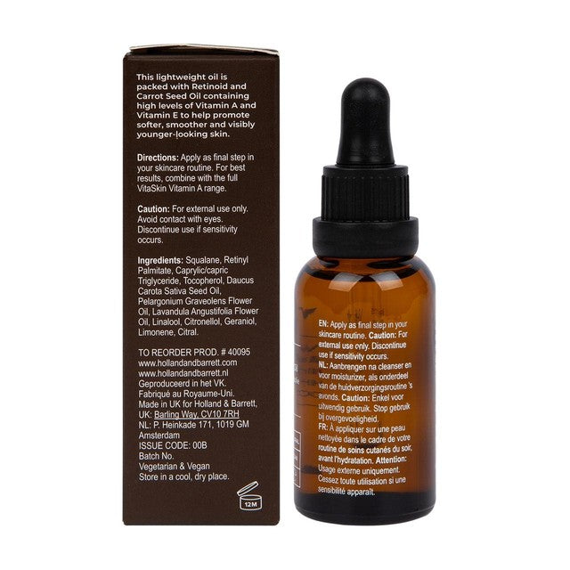 Vitaskin Vitamin A Intense Cell Renewal Oil 30ml (British brand)