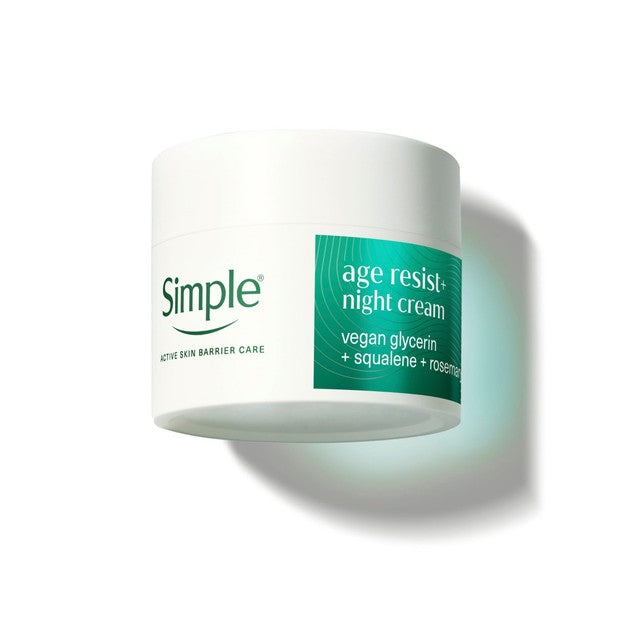 Simple Age Resist+ night cream 50ml (British brand)