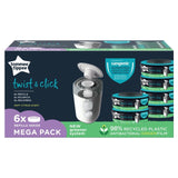 Tommee Tippee nappy bin refill cassettes 6 pack (British brand)