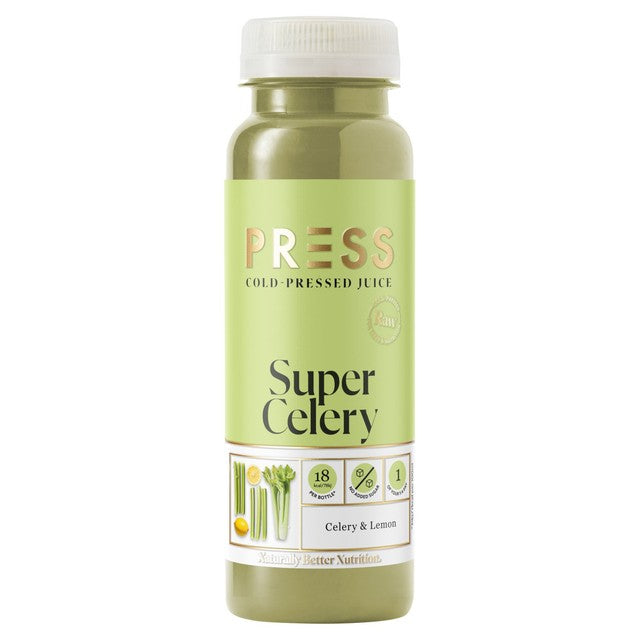 Press Super Sellerijuice 250ml, importert fra Storbritannia