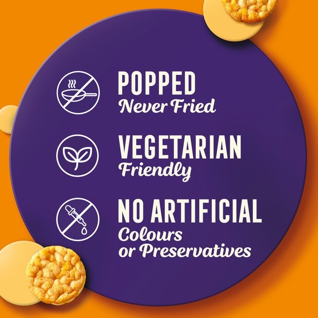 Snack a Jacks lightly salted caramel rice cakes 80g, UK version