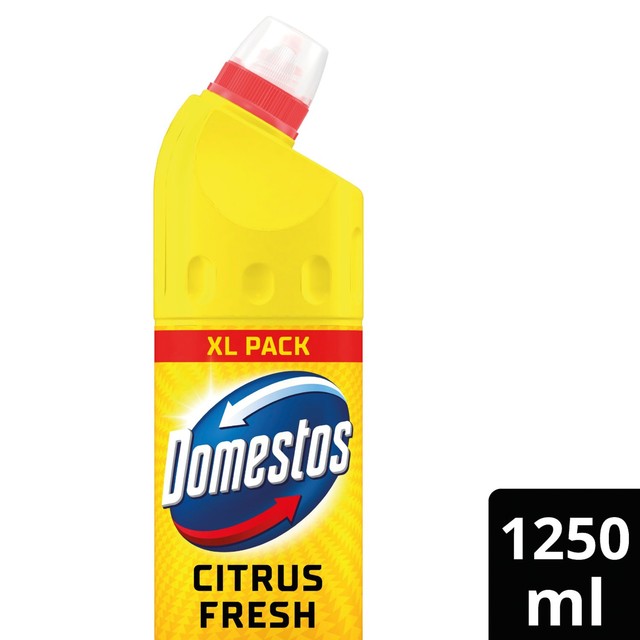 Domestos Citrus Fresh Thick Bleach 1.25L - British product