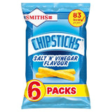 Smiths Chipsticks Salt & Vinegar 6 x 17g - British product