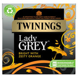 Twinings Lady Grey tea box 80 teabags, UK version