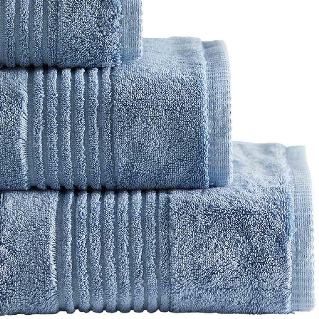 M&S Egyptian cotton face towel denim - British product